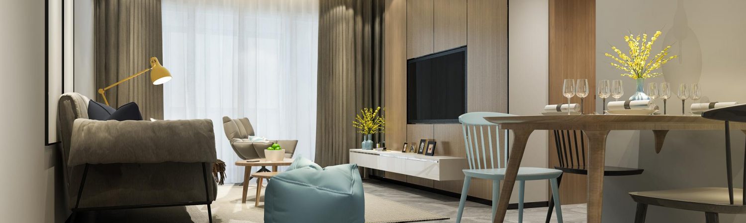 3d-rendering-loft-luxury-living-room-with-shelf-near-dining-table